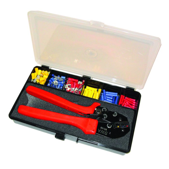 Terminal Kit Boxes Preins terminals 0.56mm c/w crimp tool (Qty 40)