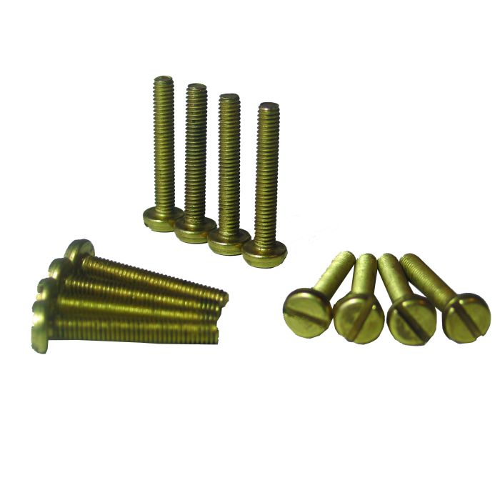 Brass sales machine screws