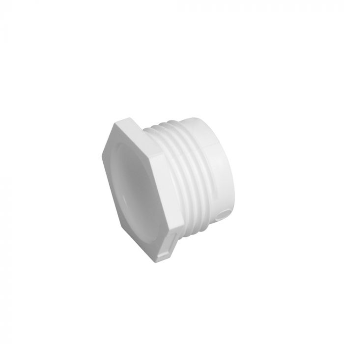 PVC Conduit Male Bush 20mm White