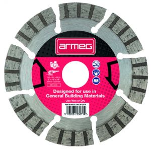 125mm Wall Chasing Diamond Blades Twin Pack