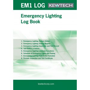 Safety Certificates - Emergency Lighting Maintenance Log