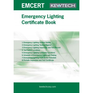 Safety Certificates - Emergency Lighting Installation Certificate