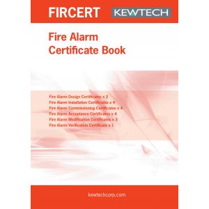 Safety Certificates - Fire Alarm Installation Certificate