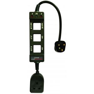 AC Line Splitter with Earth Leakage