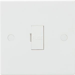 Connection Unit Unswitched 13A Whi
