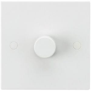 Dimmer Switch Rotary 1G 3-100W Whi 