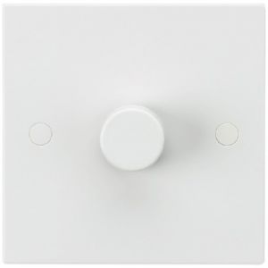 Dimmer Switch Rotary 1G 3-100W Whi 
