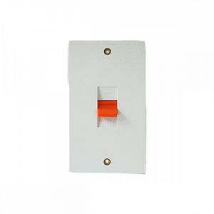 45 Amp DP Switches & Cookers - 2 gang switch (vertical)
