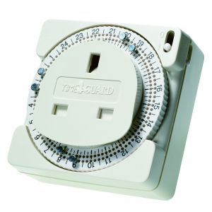 Analogue Time Controller - 24 hour plug-in pin