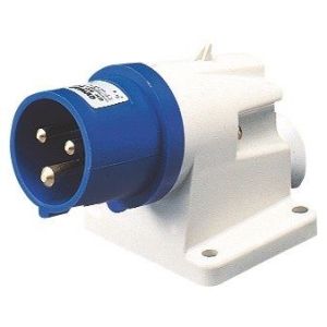 Appliance inlet 16A 2P+E 230V IP44
