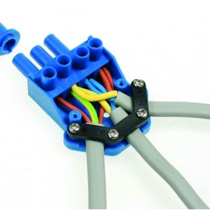 250V 20A 3 pin flow connectors with screw-down cord grip