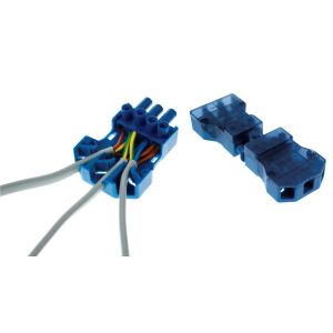 250V 20A 3 pin flow connectors with fast-fit cord grip