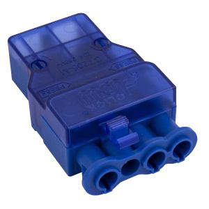 250V 20A 4 pin push fit male connector