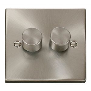 Dimmer Switches - 2 gang 2 way 400W