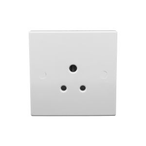 5A Unswitched Socket Round Pin