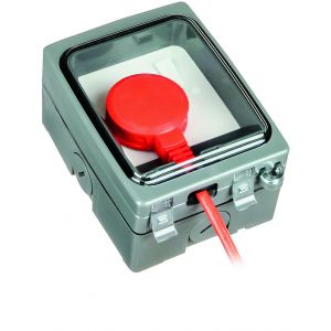 Single Gang 13A Switched Socket