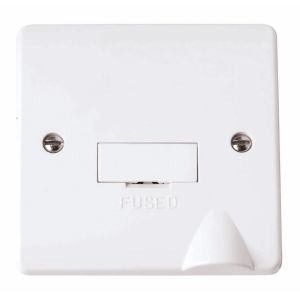 13 Amp Fused Connection Units - Unswitched c/w flex outlet