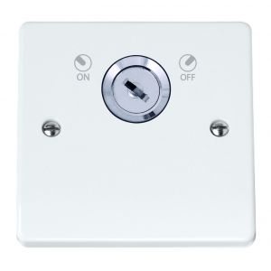 20A DP key lockable switch