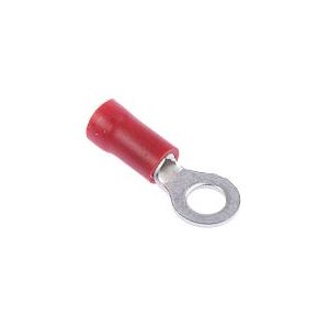 Pre-Insulated Terminals Ring - 3.7mm red