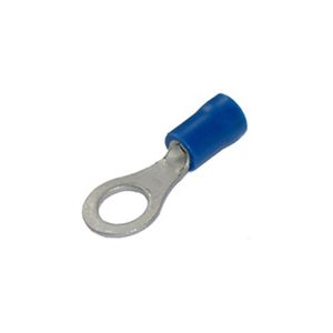 Pre-Insulated Terminals Ring - 3.7mm blue