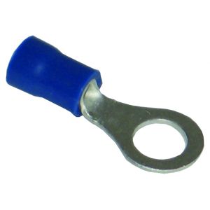 Pre-Insulated Terminals Ring - 6.5mm blue