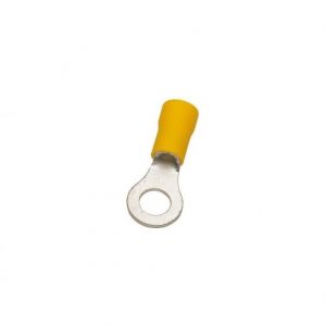 Pre-Insulated Terminals Ring - 4.3mm yellow