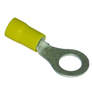 Pre-Insulated Terminals Ring - 8.5mm yellow