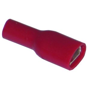 Pre-Insulated Terminals Push On - Female 6.3mm red
