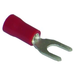 Pre-Insulated Terminals Fork - 4.3mm red