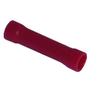 Pre-Insulated Terminals Butt Splice - 15mm red