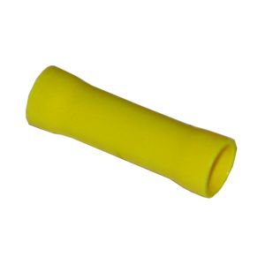 Pre-Insulated Terminals Butt Splice - 15mm yellow