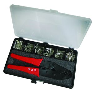 Terminal Kit Boxes - Copper tube terminals 10-16mm c/w crimp tool (Qty 80)