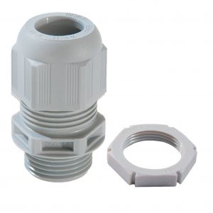 IP68 Nylon Cable Glands - 40mm (Qty 5) - Grey