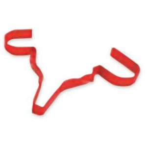 Stag Clips - Holds 1 x 6-8mm cable (Qty 50) - red