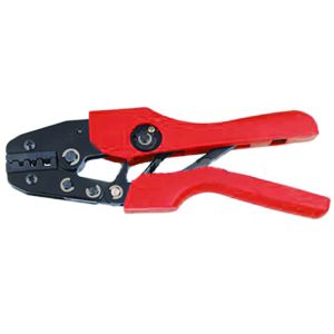 Ratchet crimp tool for bootlace ferrules 6mm - 16mm