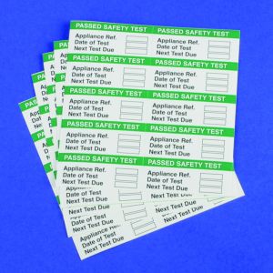  Pass test labels small 35 x 15mm Pk50