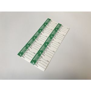  Pass test labels large 42.5mm x 32.5mm Pk50