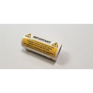 Harmonised cable notice - 130 x 60mm Pk100