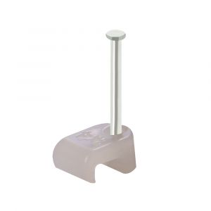 Clear cable clips for 2 x 4mm bellwire