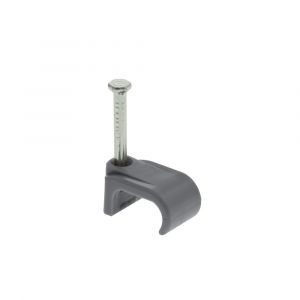 Grey cable clips for 1.0-1.5mm² t&amp;e cable