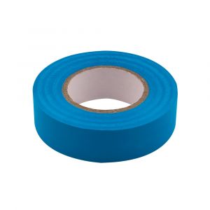 Blue PVC tape 19mm x 33m rolls
