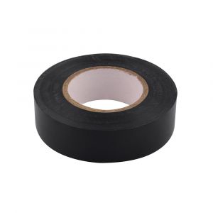 Black PVC tape 19mm x 33m rolls 
