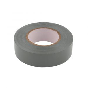 Grey PVC tape 19mm x 33m rolls
