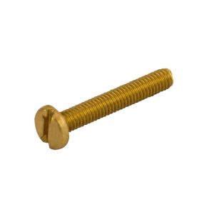 Brass panhead machine screws M4 x 20mm