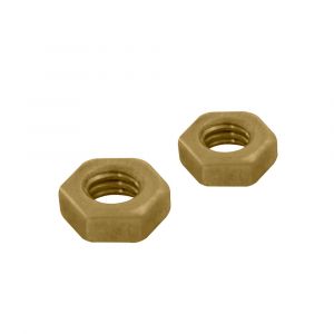 Hexagon brass nuts M4