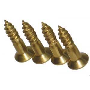 Brass Woodscrews - 8 x 3/4 (Qty 200)