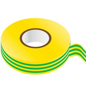 Insulating Tape - 19mm x 33m Green/Yellow