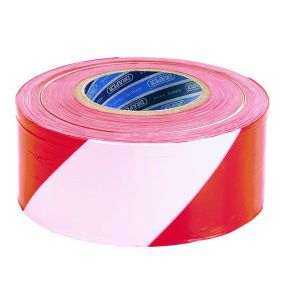 Red &amp; White Barrier Tape - 500m x 75mm