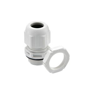 IP68 Nylon Cable Glands - 25mm (Qty 4) - White