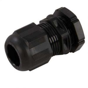 IP68 Nylon Cable Glands - 20mm (Qty 10) - Black